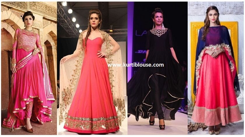 Different Types Of Anarkali
