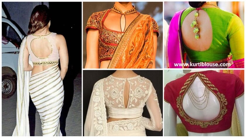 Keyhole Neckline Blouse Designs For Every Body Type