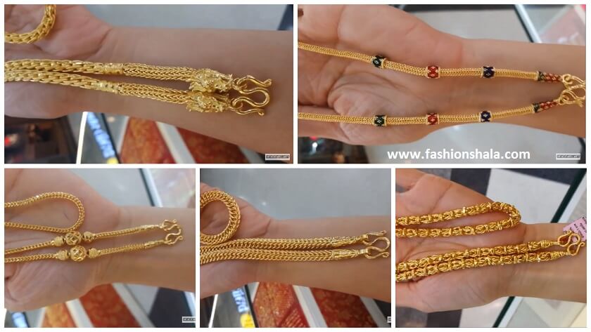 Latest Long Gold Chain Designs 1