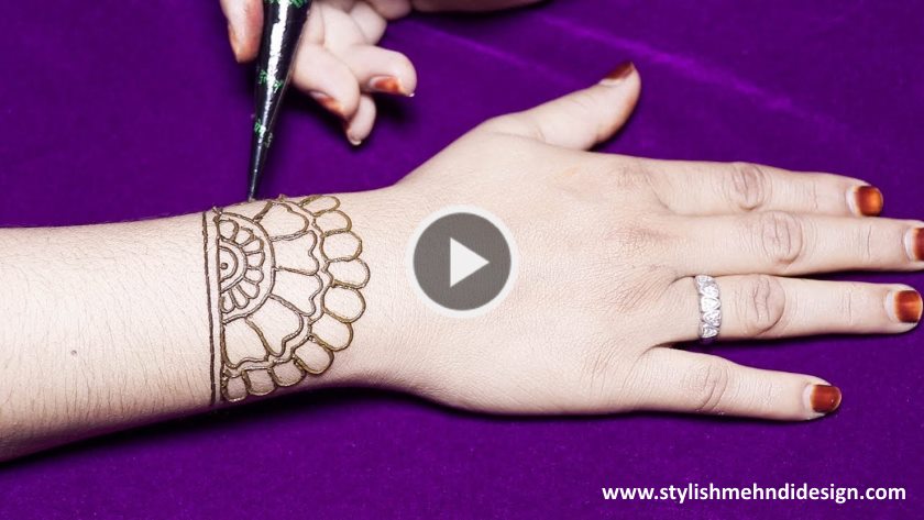 Simple easy mehndi designs for hands