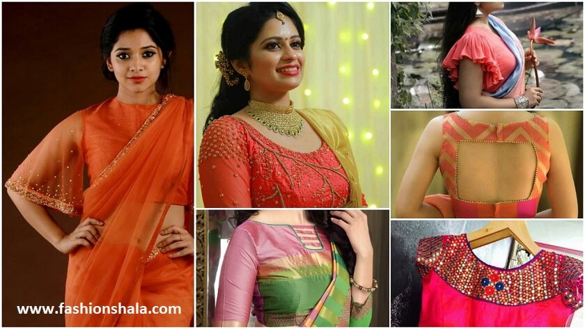 evergreen and trendy saree blouse designs featured