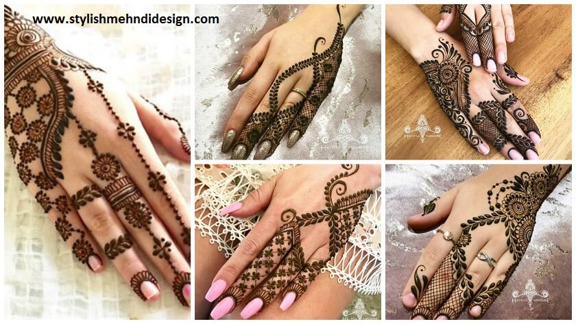 stylish and modern mehndi designs for hands featured