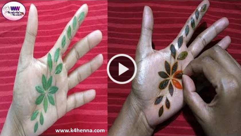 Simple Henna Mehndi Trick