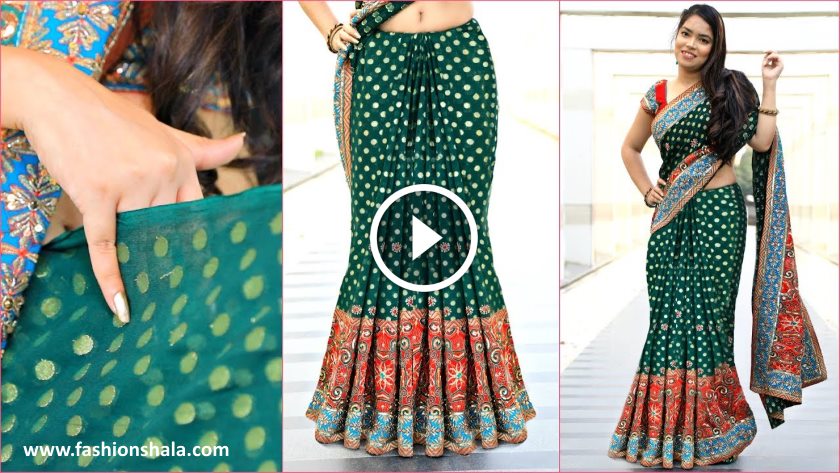 How To Wear Heavy Saree Perfectly