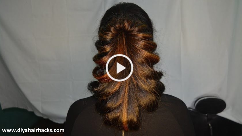 Trendy Layered Hairstyle for Party Tutorial