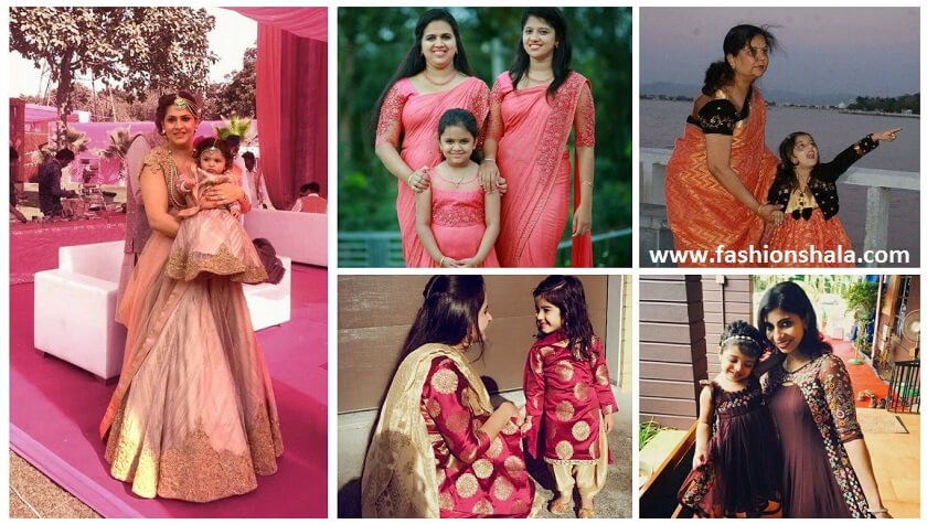 beautiful mother daughter matching dresses featured
