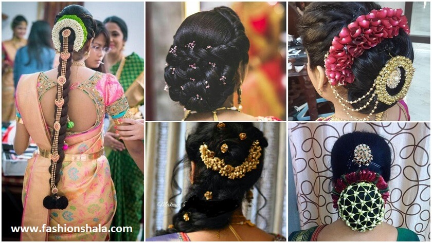 Indian Bridal Wedding Hairstyles Trends - Ethnic Fashion Inspirations!