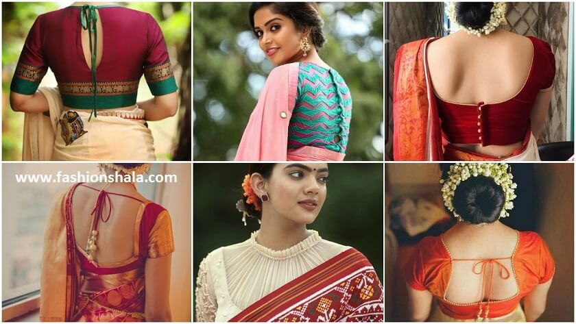 try these sensational saree blouse designs featured