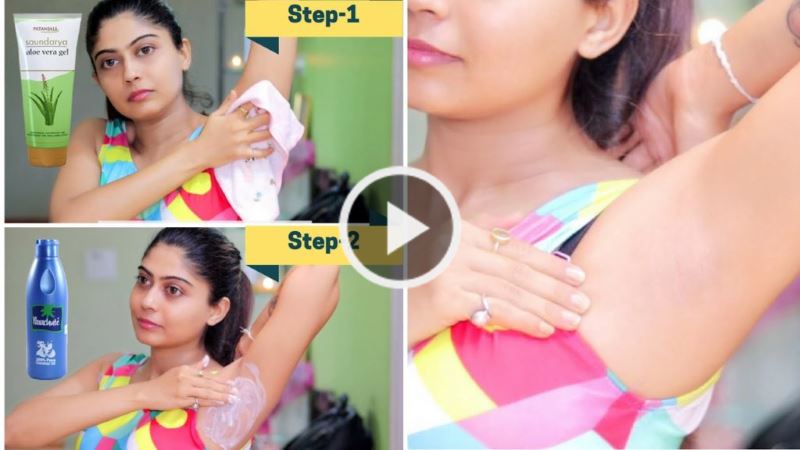 underarms whitening fast at home featured