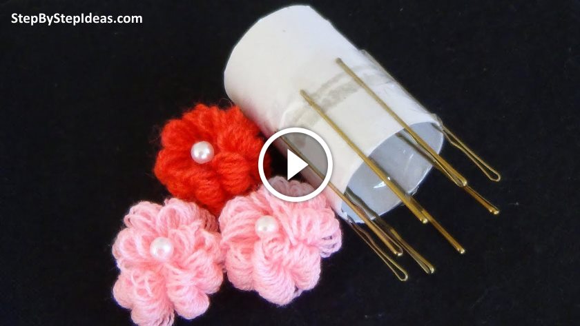 Hand Embroidery Easy Trick for Making Flowers