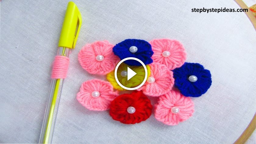 Hand Embroidery Amazing Trick Sewing Hack with Pen