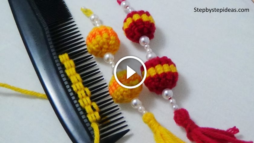 Hand Embroidery Hack to Make Tassels
