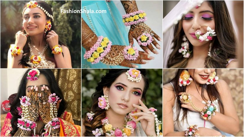 Stylish Floral Jewellery Designs for every Bride to be