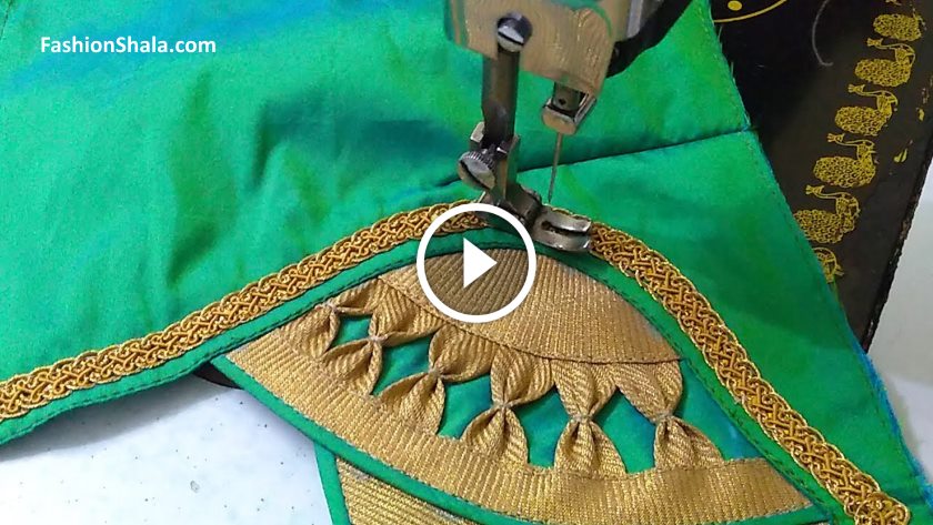 Blouse design cutting and stitching tutorial