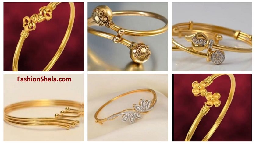 beautiful gold bangle designs