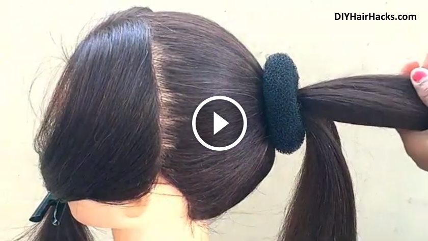 Simple Hairstyle For Wedding and Function