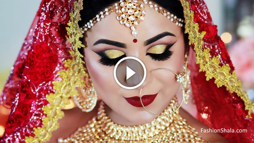 Summer Long Lasting Indian Bridal Makeup Tutorial