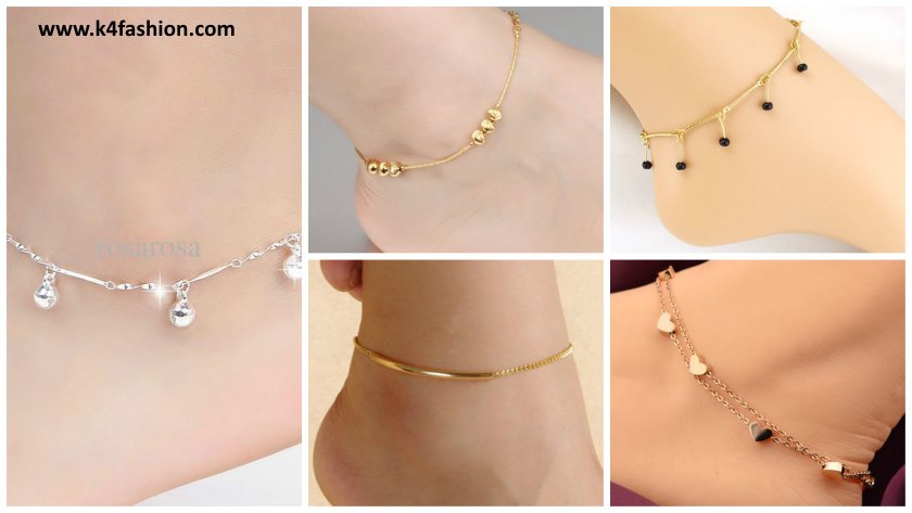 Latest Anklet Designs For Girls in 2018