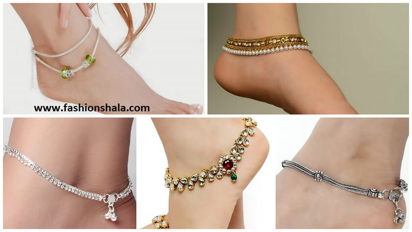 cool anklet designs for girls featured