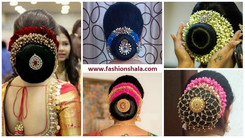 20 South Indian Bridal Bun Hairstyle To Try For Your Wedding