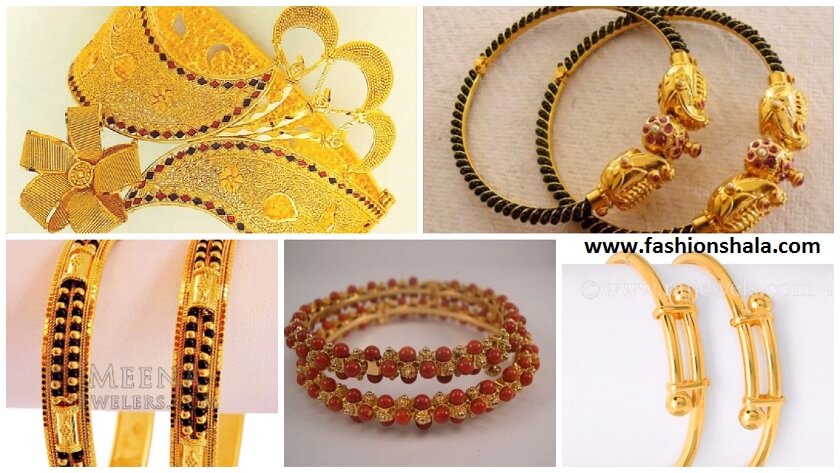 Latest Gold Kangan Designs