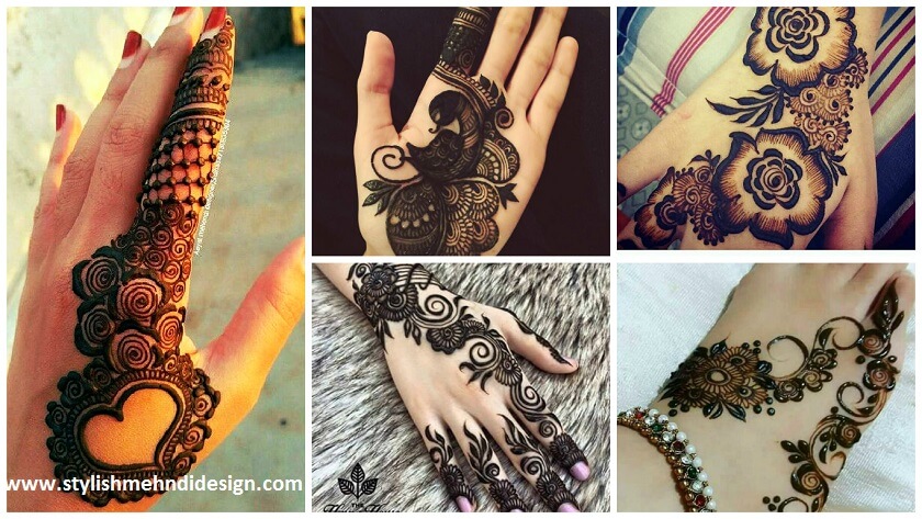 Simple Arabic Mehndi Designs for Left Hand - K4 Fashion