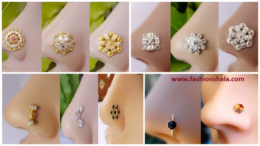 traditional gold nose pin designs featured
