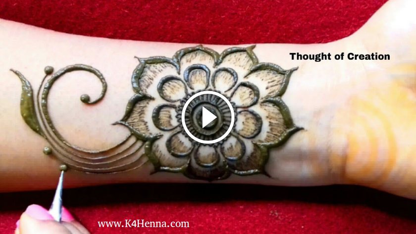 20 Flower Mehendi Designs That You Need To Try | POPxo