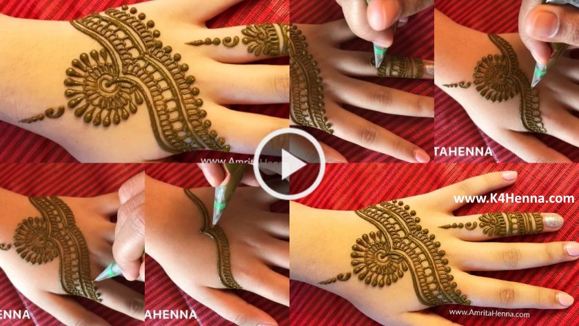 Learn Stylish Mehendi In Less Than 3 Minutes