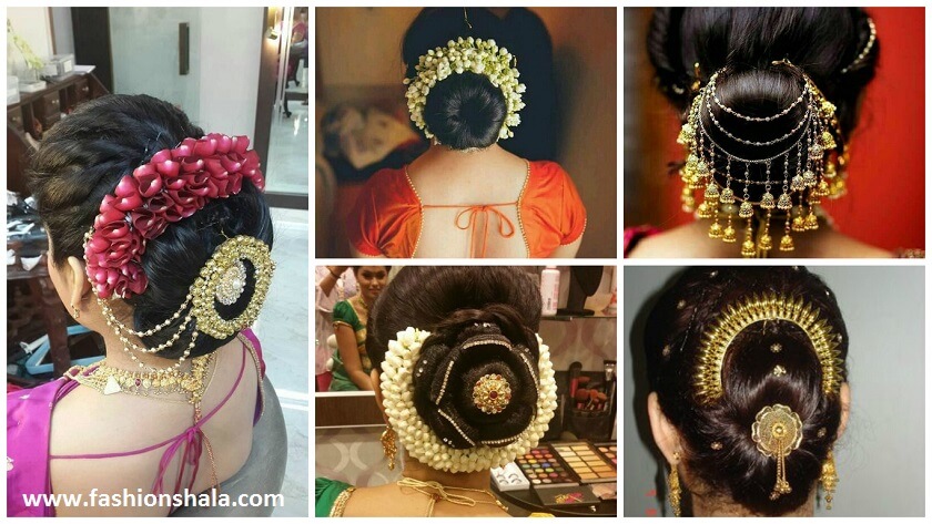 indian wedding bun hairstyles featured