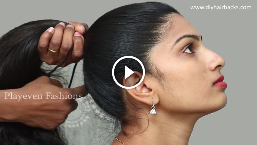 3 Beautiful Hairstyles for Wedding Function - Ethnic Fashion Inspirations!