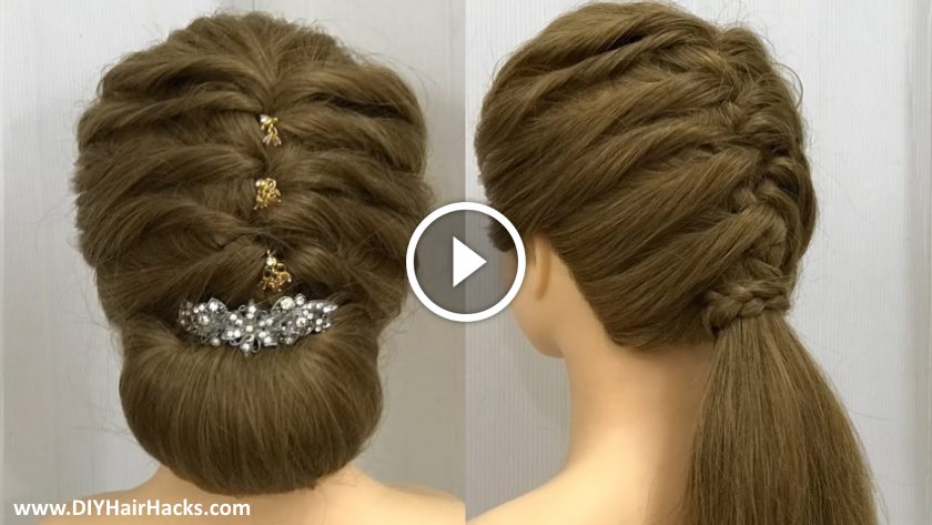 Easy Party Hairstyles for Medium, Long Hair - Ethnic Fashion Inspirations!