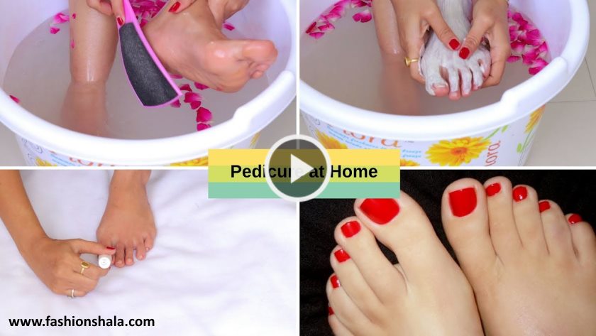 Feet Whitening Pedicure at Home Remove Sun Tan and Whiten Your Skin video