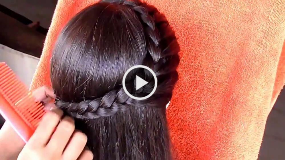 Quick And Easy Hairstyle for medium hair