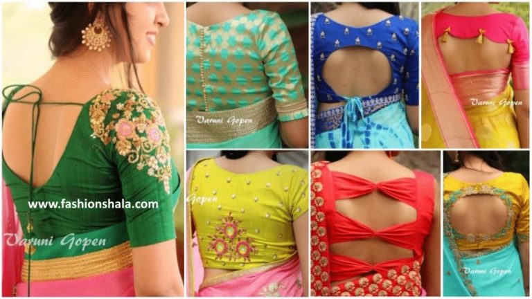 Latest Designer Saree Blouse Design Patterns - Ethnic Fashion Inspirations!