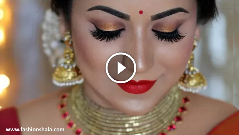 Traditional Diwali Look Indian Festival Makeup Tutorial