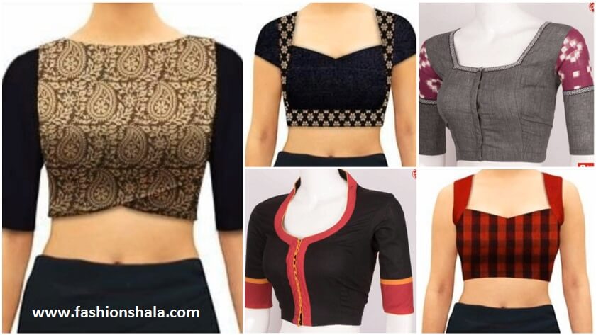 20 Best Cotton Saree Blouse Designs for a Stylish Look - Ethnic Fashion  Inspirations!