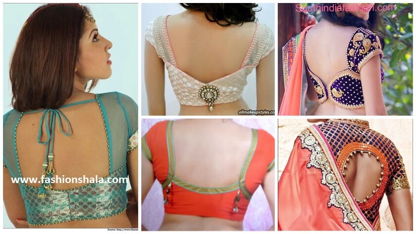 Trendy Saree Blouse Design Patterns