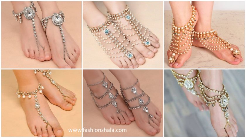Beautiful Bridal Anklet Designs For Wedding