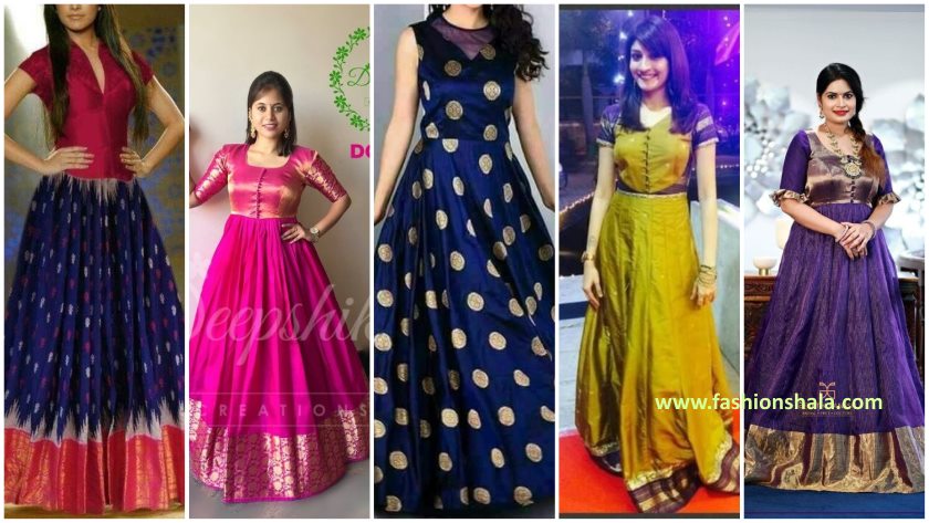 Change Your Ethnic Game by Donning a Saree Dress, the All New Fusion of  Sarees and Gowns! 10 Stunning Saree Dresses Handpicked for You in 2019