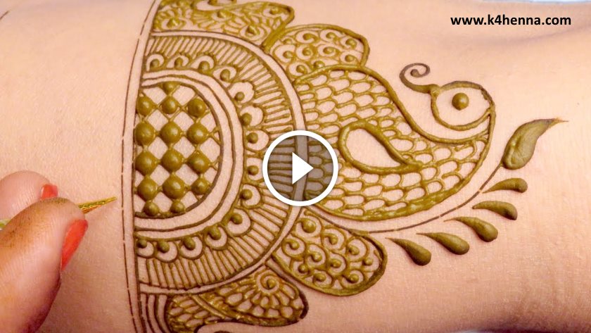 Easy Mehndi Design for Hands by Sonia Goyal