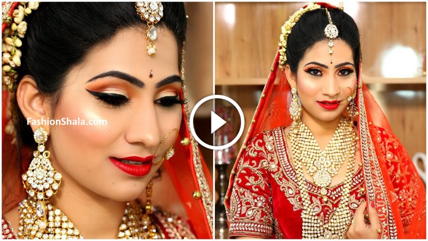 How to do Bridal Makeup Without Beauty Parlor