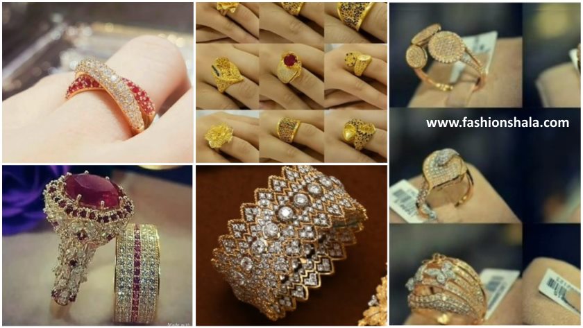 Latest and Beautiful Gold Rings Designs