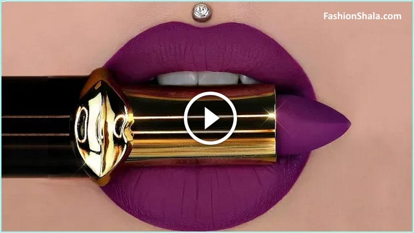 Lipstick Makeup Tutorial INCREDIBLE TRICKS WITH LIPSTICK