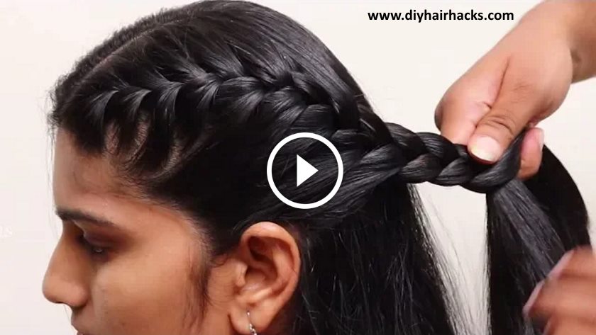 5 Easy Hairstyles for college/party/work