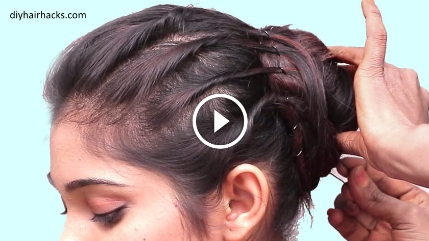 Easy Quick Twisted Hairstyles for Party