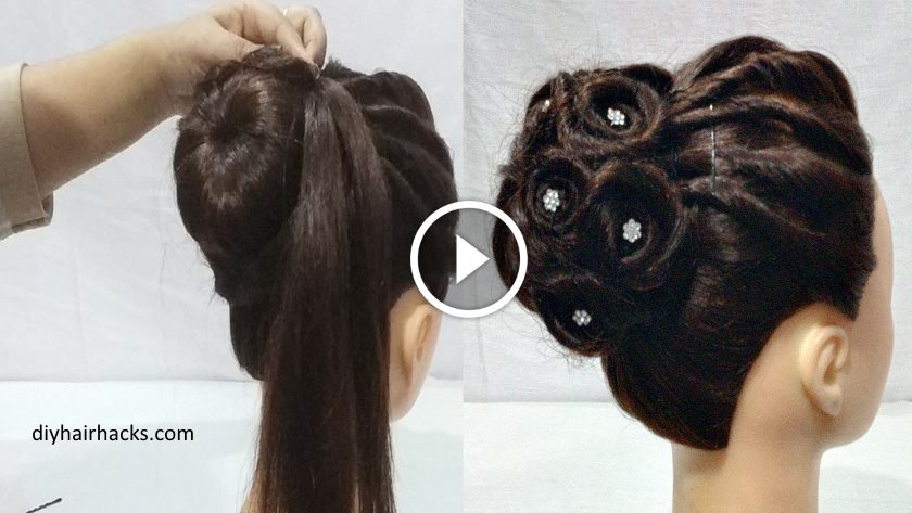 6 Juda Hairstyle Video Tutorials for Wedding Functions