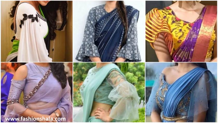 blouse bell sleeves designs featured