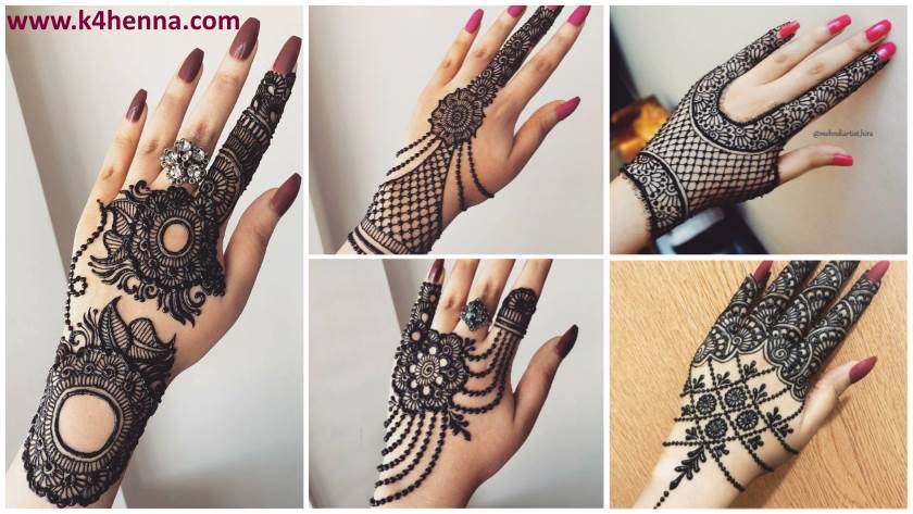 Trendy Jewelry Henna Mehndi Designs