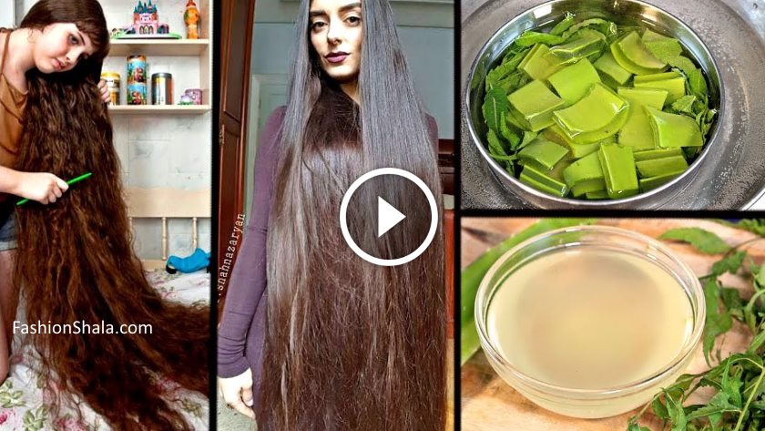 Apply This Oil To Your Scalp Grow Extremely Long Hair